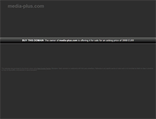 Tablet Screenshot of media-plus.com
